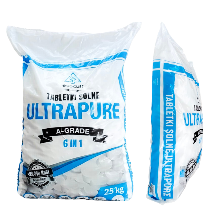 Tabletki Solne Sól Pastylki Ecocult ULTRAPURE 6w1 25 kg do zmiękczaczy wody - obrazek 2