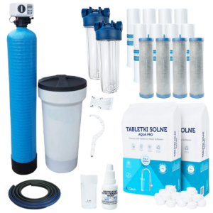 Zmiękczacz wody HYDRO 45 na duży dom +filtry+sól