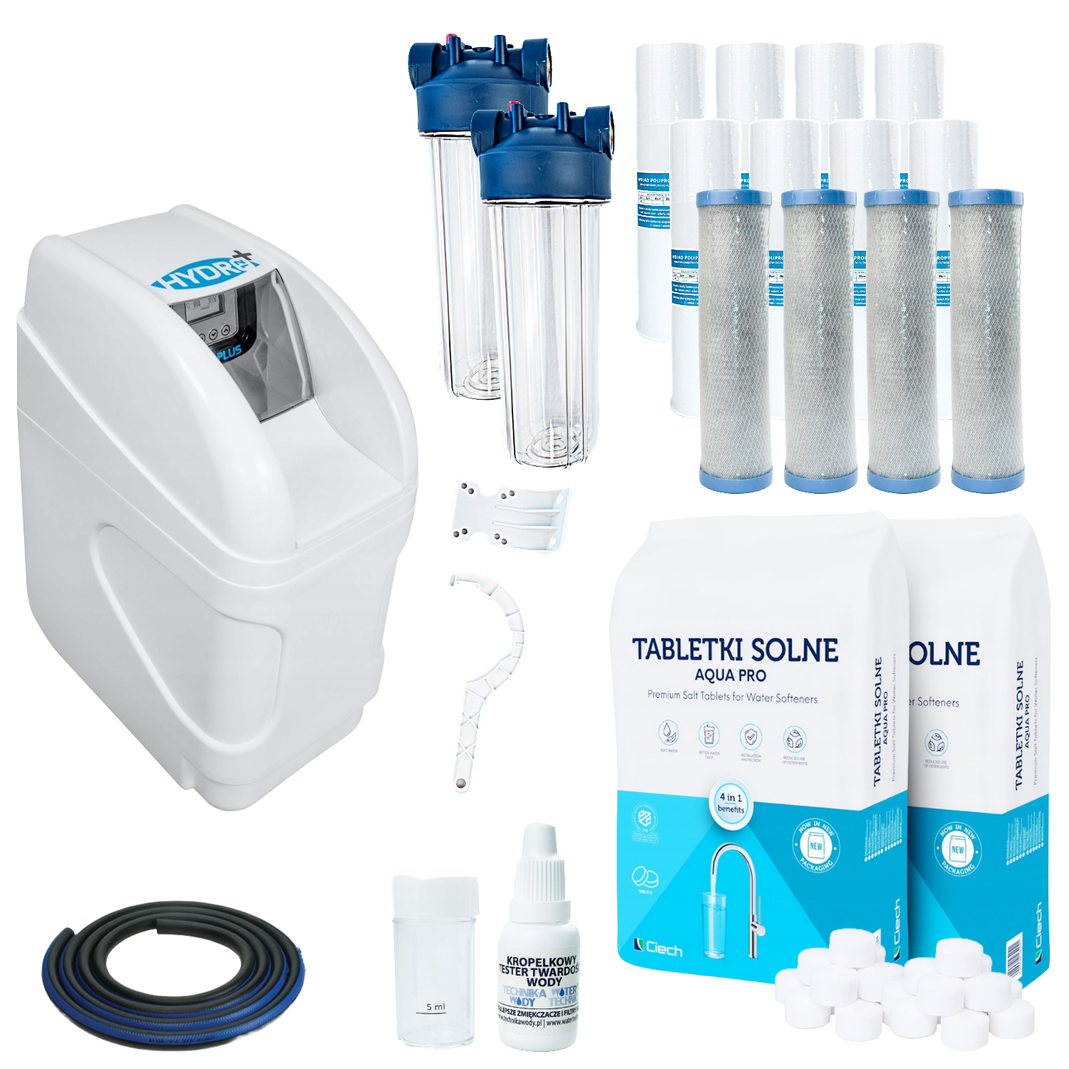 Zmiękczacz wody HYDRO PLUS 12 złoże monosferyczne