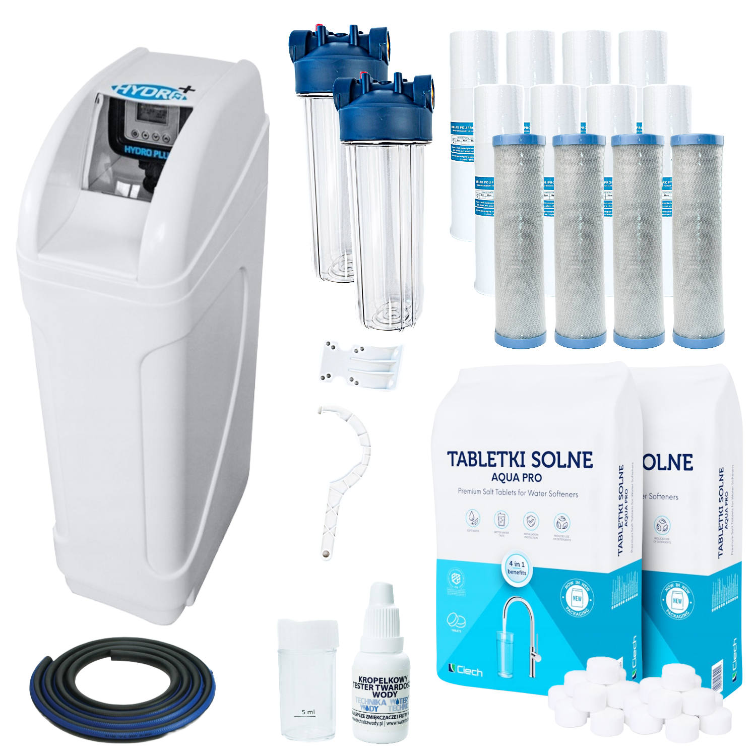 Zmiękczacz wody HYDRO PLUS 27 monosferyczne złoże