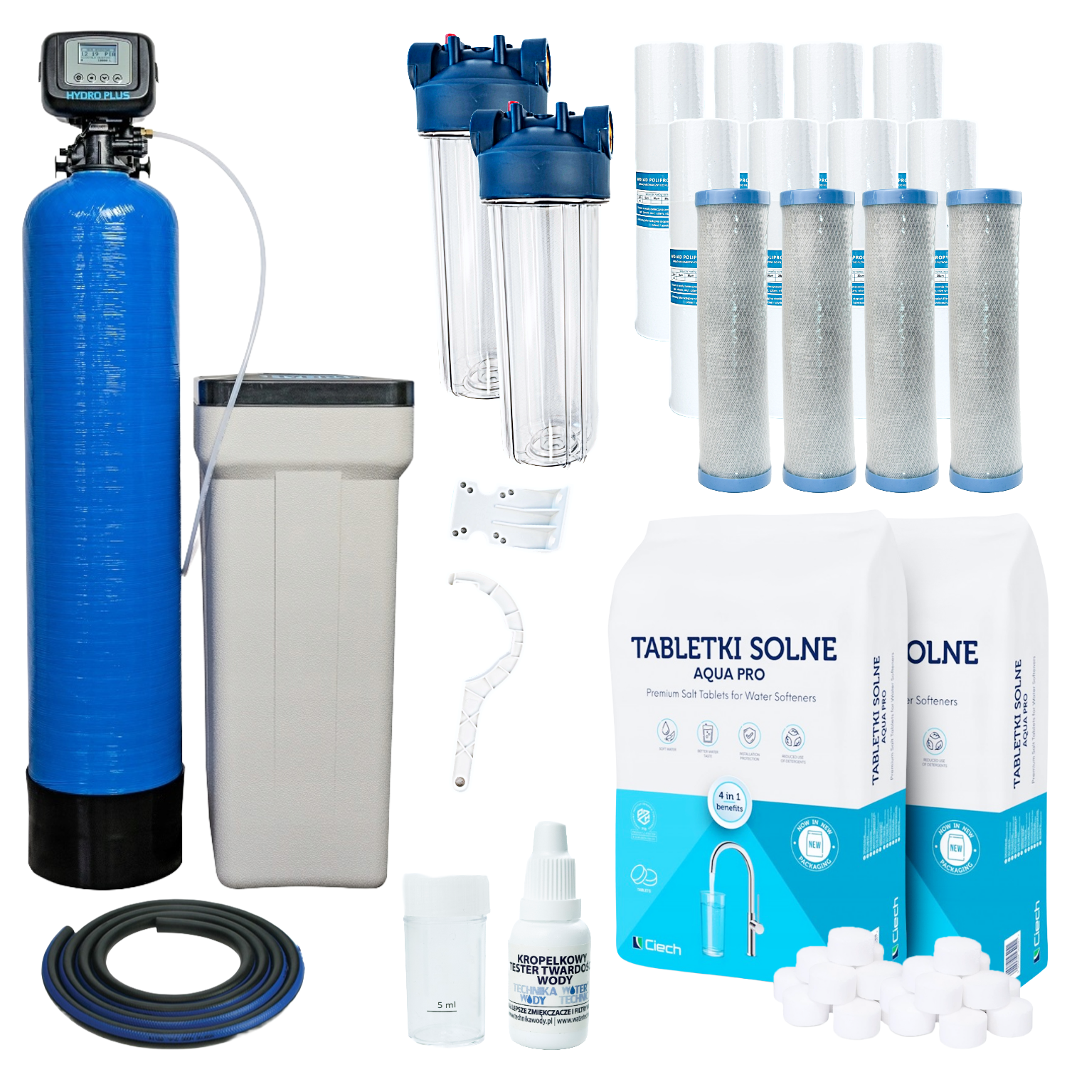 Duży zmiękczacz wody HYDRO PLUS 40 monosferyczny