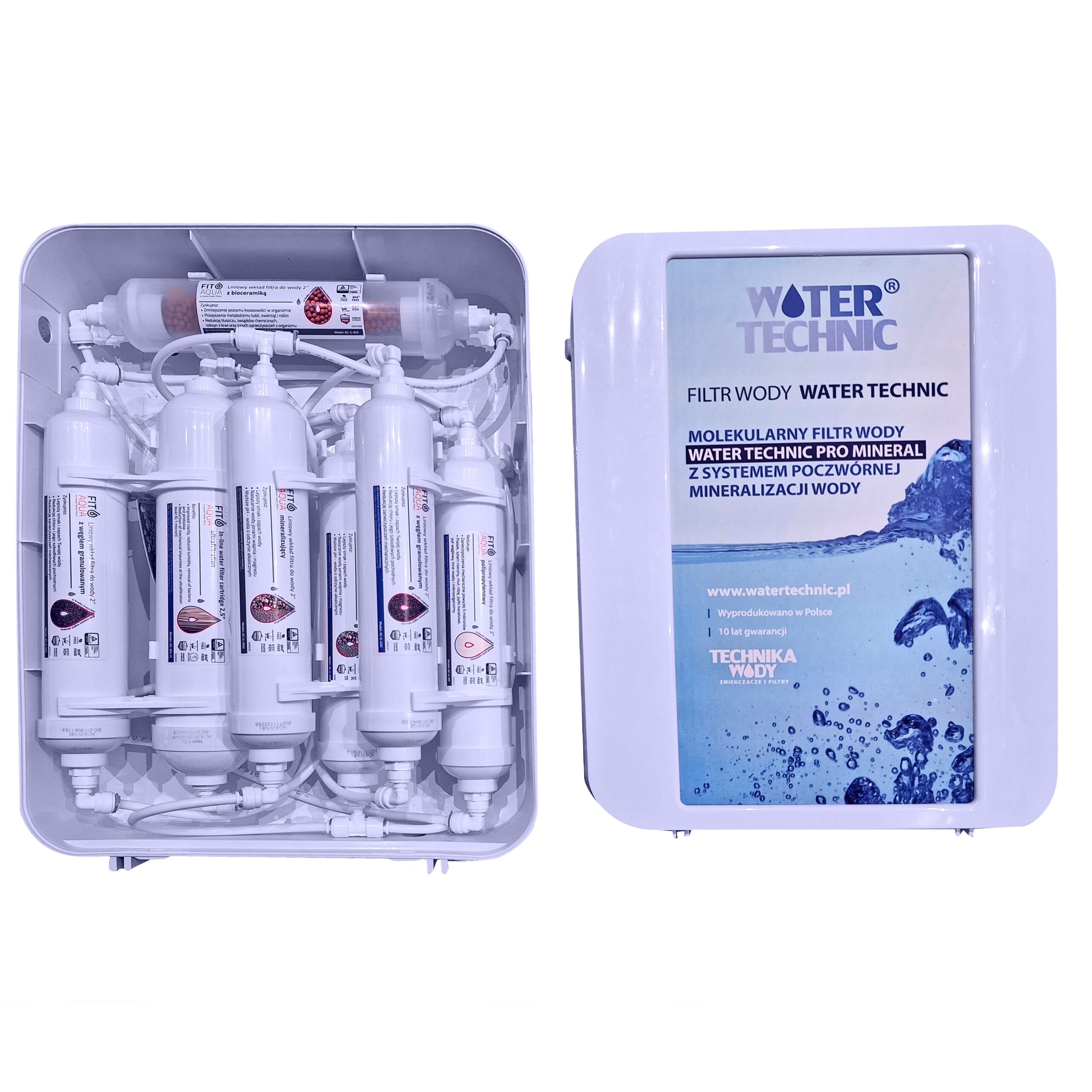 Filtr wody WATER TECHNIC PRO MINERAL 7-st maksymalna mineralizacja, woda ożywiona - obrazek 3