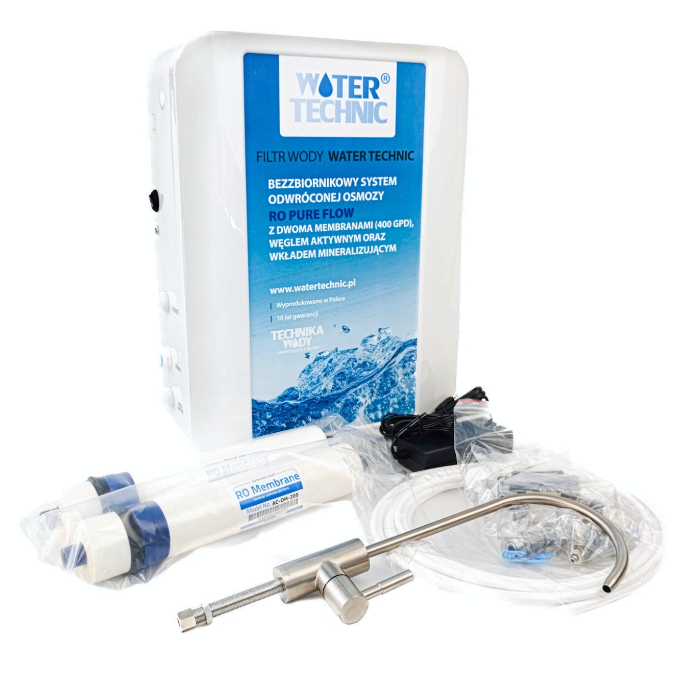 Filtr wody WATER TECHNIC RO PURE FLOW osmoza bezzbiornikowa - obrazek 2